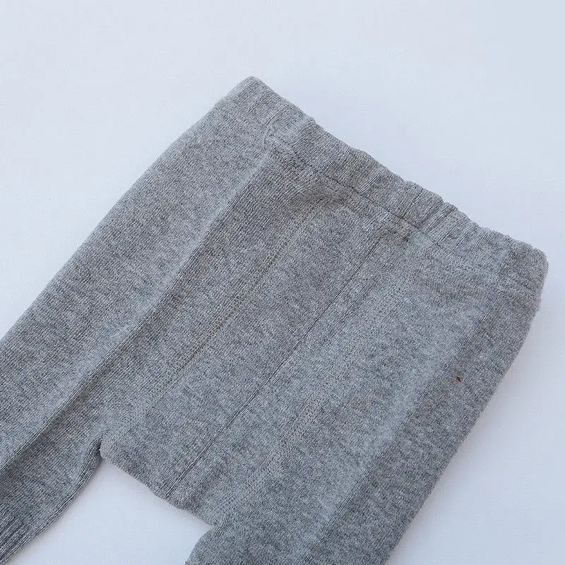 Милая детская одежда для девочек стрейч Колготки новорождённых теплые Чулки