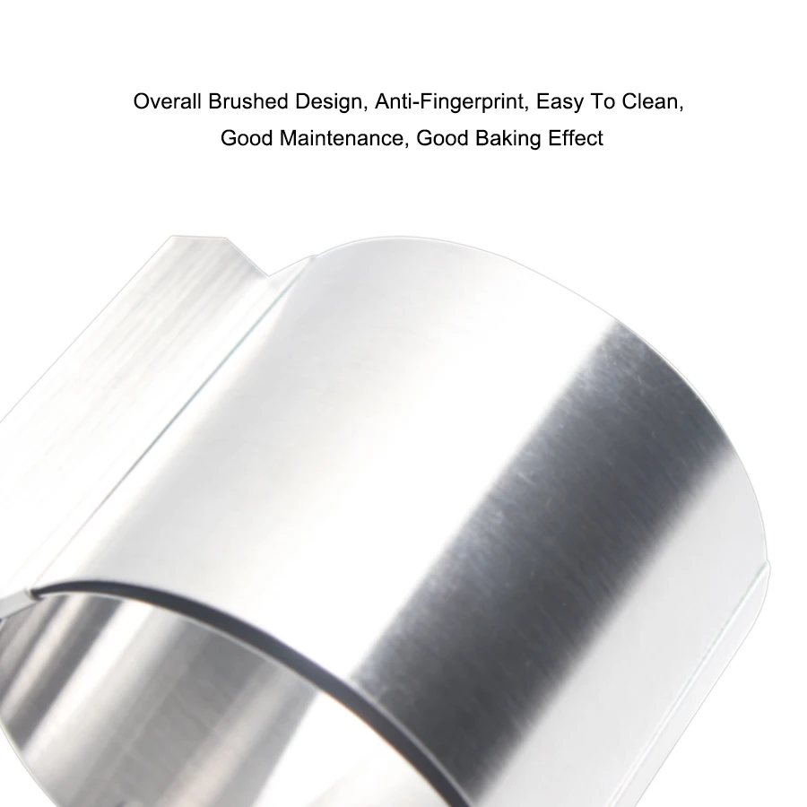 4 INCH Stainless Steel Mousse Ring Cake Mould Circle Adjustable 6-10CM Cookie kitchen Accessories for Cakes | Дом и сад