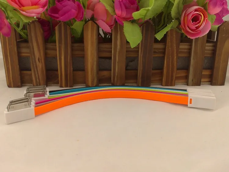 21 см короткая Магнитная линия передачи данных модная Плоская Лапша 8-контактный