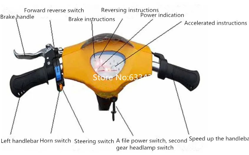 Электрический самокат на 3 колеса для пожилых людей электрический трехколесный