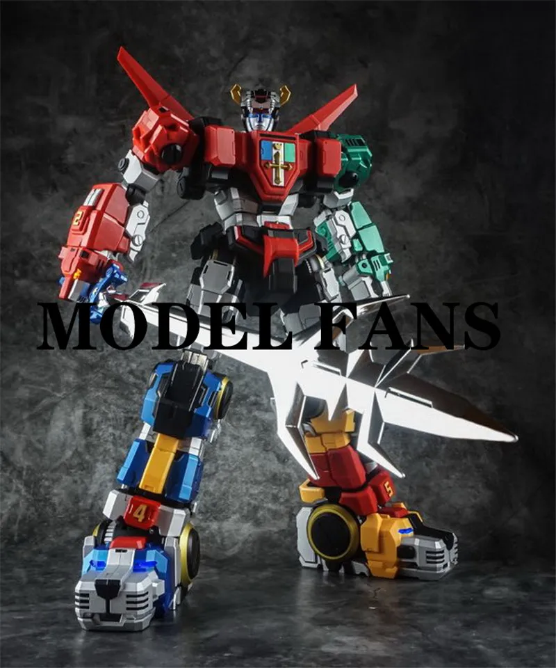 Модели фанатов Titan модель TP01 Beast King GoLion VOLTRON содержит светодиодный сплав фигурка робота