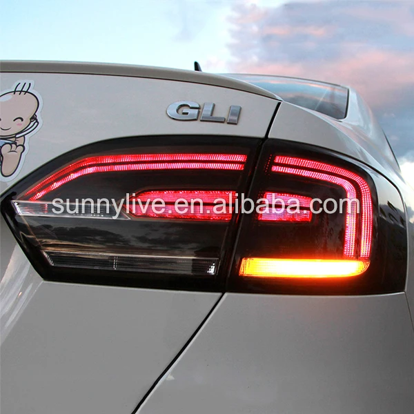 

For VW New Jetta led tail lamp 2012 Smoke Black TC