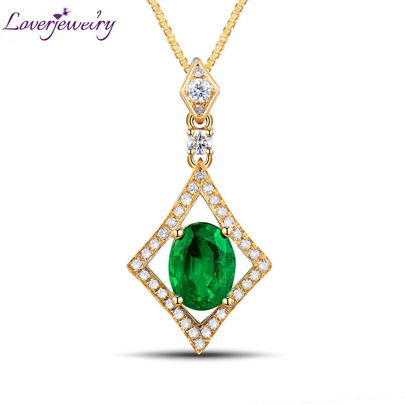 LOVERJEWELRY женская подвеска овальной формы 6x8 мм однотонная 14 К желтого золота