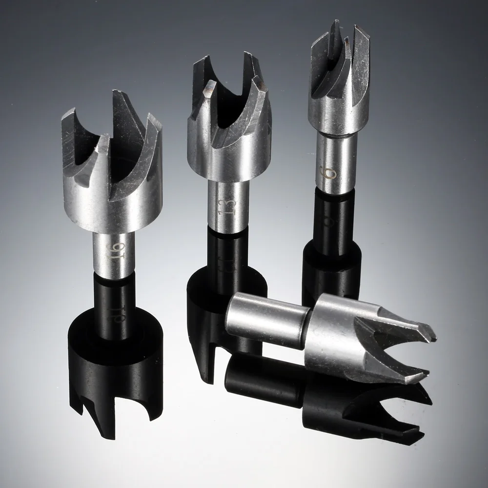 

4pcs Furadeira Drill Perforator Power Tools Ferramentas Pocket Hole Drill Bits Woodworking Tools Plug Cutter Bit Drill Hole Tool