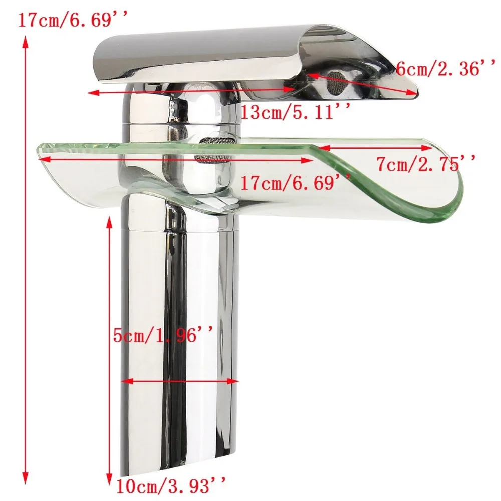 Современный Смеситель для ванной комнаты из хромированной латуни современный
