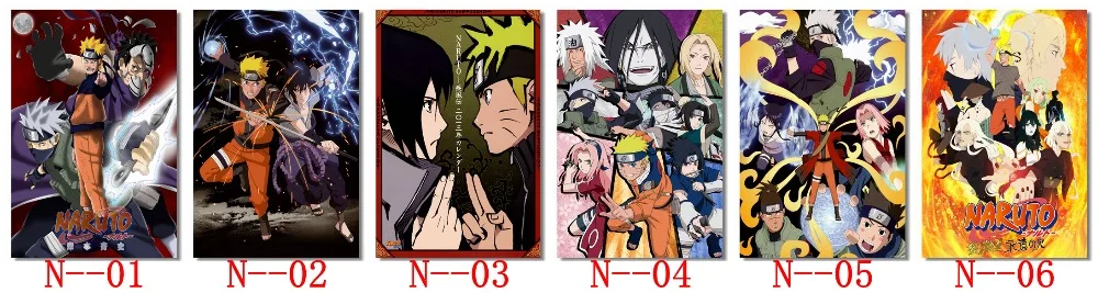Пользовательские холст Картины Uzumaki Naruto постер Naruto Наруто Ураганные Хроники обои большие наклейки на стену для детей Спальня настенные#0811