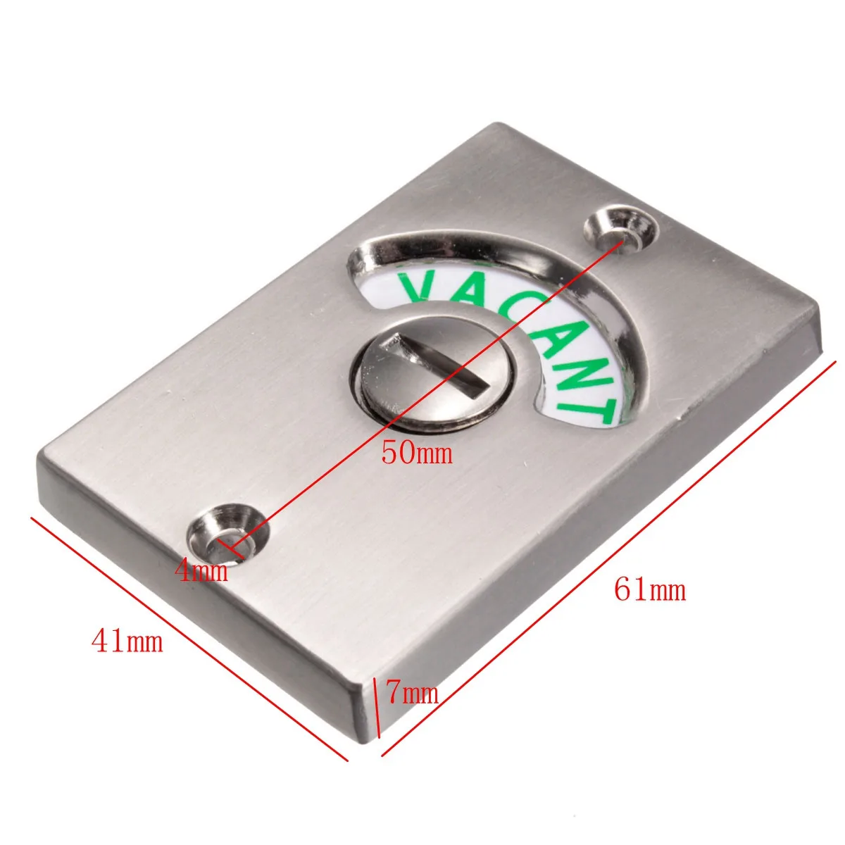 Индикатор Дверные замки ванная туалет болт дверной замок для дома инструменты