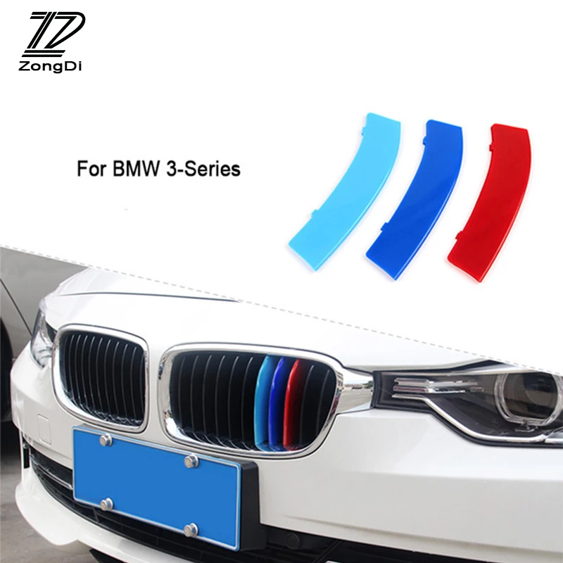 ZD для BMW E46 E90 F30 F34 E92 E93 3 серии GT M аксессуары питания шт. 3D Передняя решетка