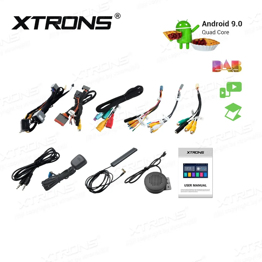 XTRONS 7 &quotAndroid 9 0 автомобильный стерео проигрыватель для Land Rover freelander 2 2007 2008 2009 2010 2011