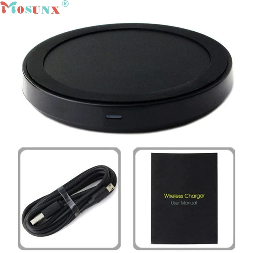 Mosunx Factory Price New For Samsung Galaxy S6 Smartphone Qi Wireless Power Charger Charging Pad 0412 drop shipping | Мобильные