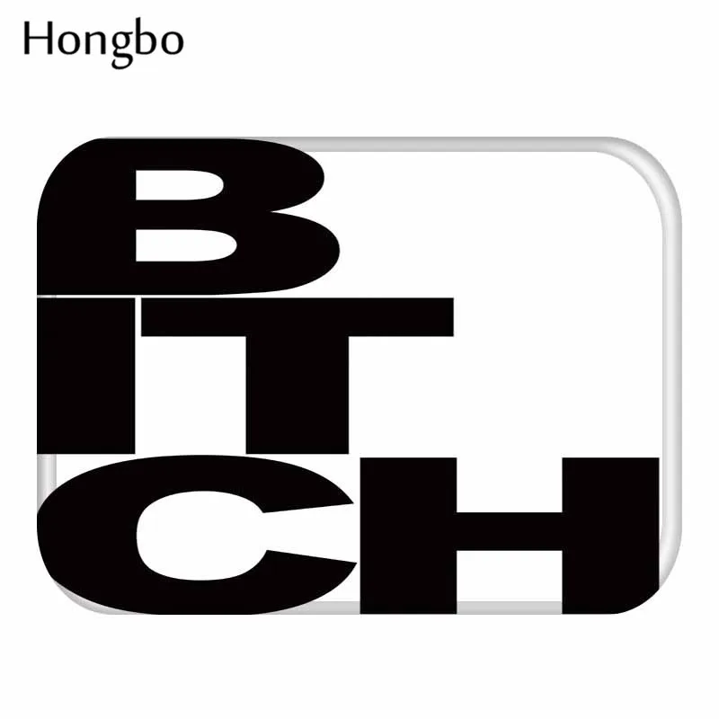 Hongbo Добро пожаловать, домашние коврики для прихожей, цветные забавные буквы, геометрический узор, фланелевые коврики, домашний декор, коврики