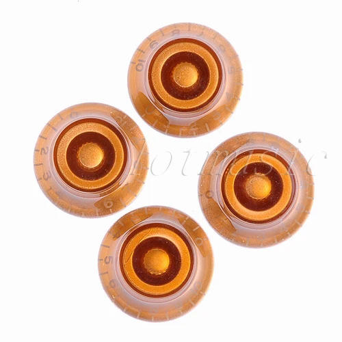 4 шт. ручки управления золотыми скоростями для гитары + ручка скорости гитары|amber