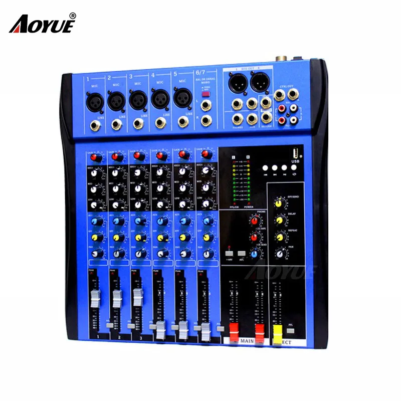 Высокое качество CT 60S 6 каналов dj микшер профессиональный|mixer professional|mixer mixermixer |