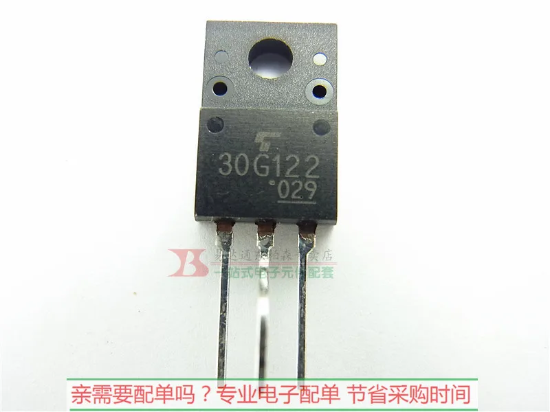 10 шт. 50 IGBT 30G122 трубка GT30G122 транзистор в мощности TO220F|transistor tube|transistor igbttransistor power |