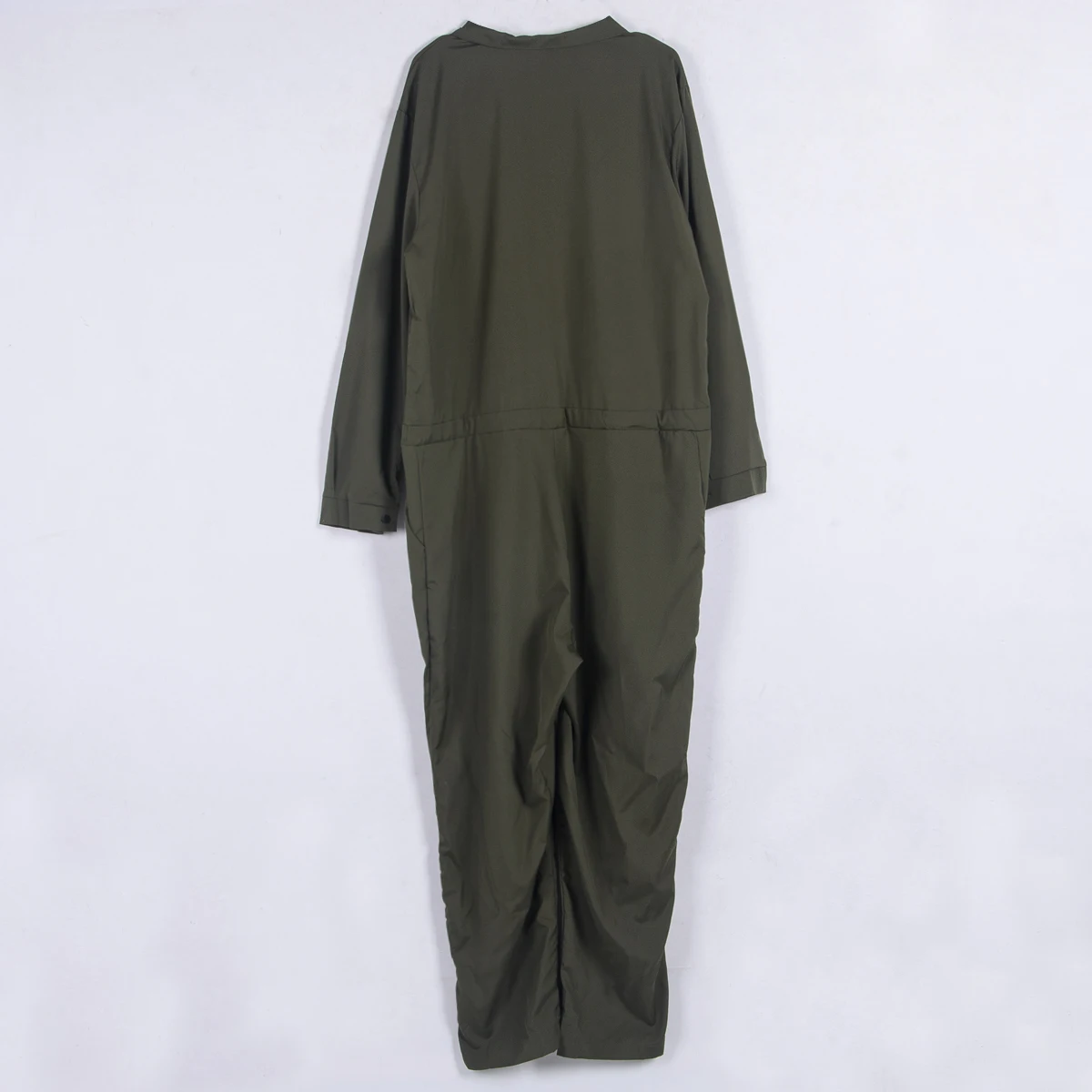 Мужской тонкий длинный цельный комбинезон с длинным рукавом уличные