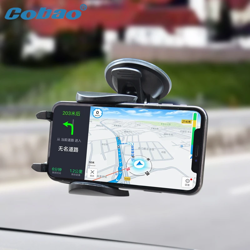 Cobao Универсальный Автомобильный держатель для мобильного телефона Подставка