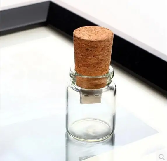 Usb Stick 100% real capacity Best quality Wooden dream bottle drift usb flash Drive 32GB 16GB 8GB 4GB pen drive S35 | Компьютеры и