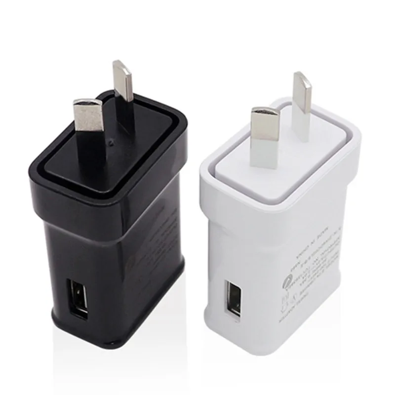 200 шт. 2A AU Plug USB AC настенное домашнее зарядное устройство адаптер питания для Samsung