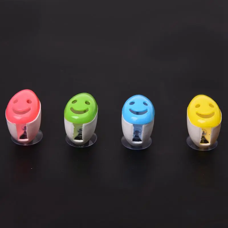 4 PCS Smile Face Antibacterial Toothbrush Cover Holder with Suction Cup Bath | Дом и сад