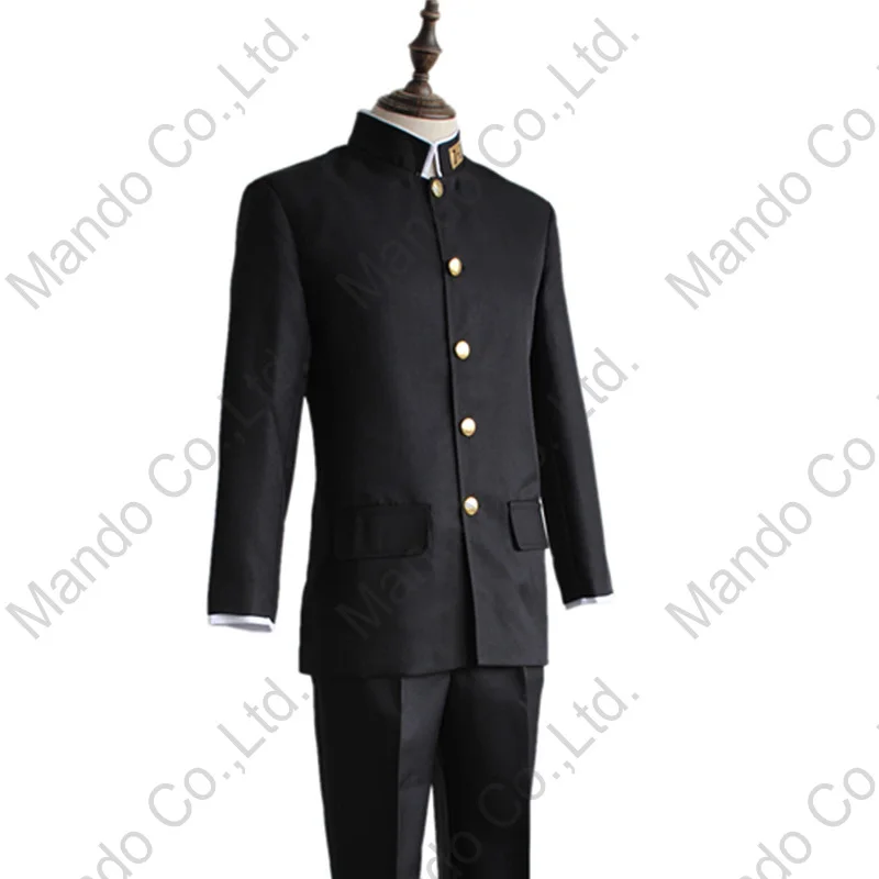 Аниме САКАМОТО Десу га? Sakamoto костюмы для косплея мальчиков японская школьная