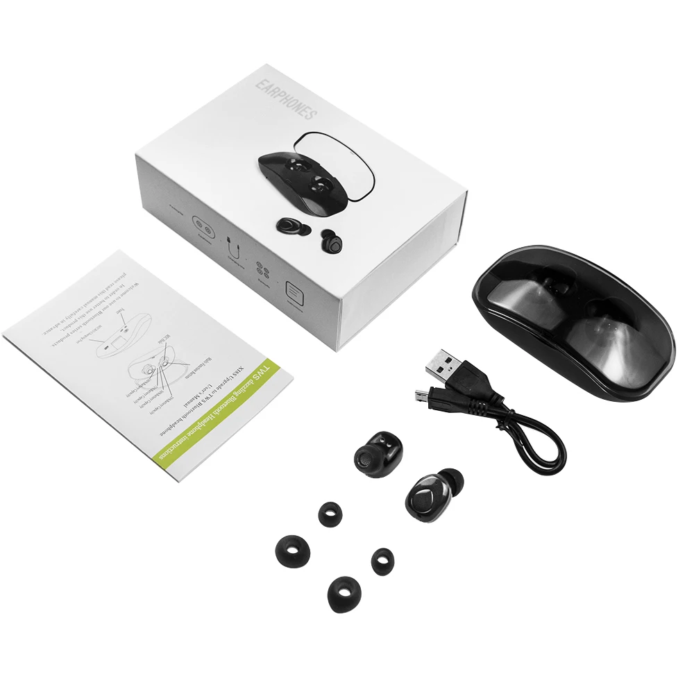 Беспроводные наушники Defeway Ture Bluetooth 5 0 EDR TWS Спортивная гарнитура с микрофоном X18S