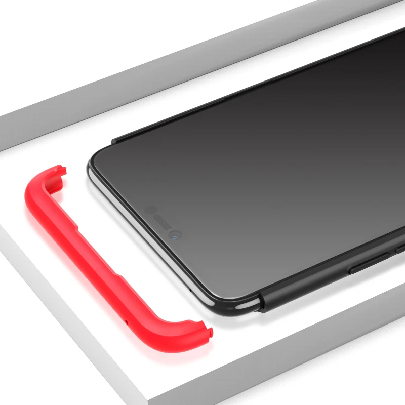 Для OPPO F7 чехол 360 защищены полную Защитный для настоящий я 1 крышка R17 F3 плюс