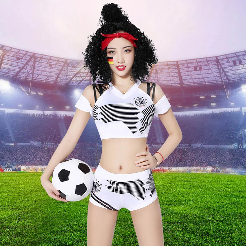 Лидер продаж одежда для чирлидинга детский костюм футбола женские костюмы