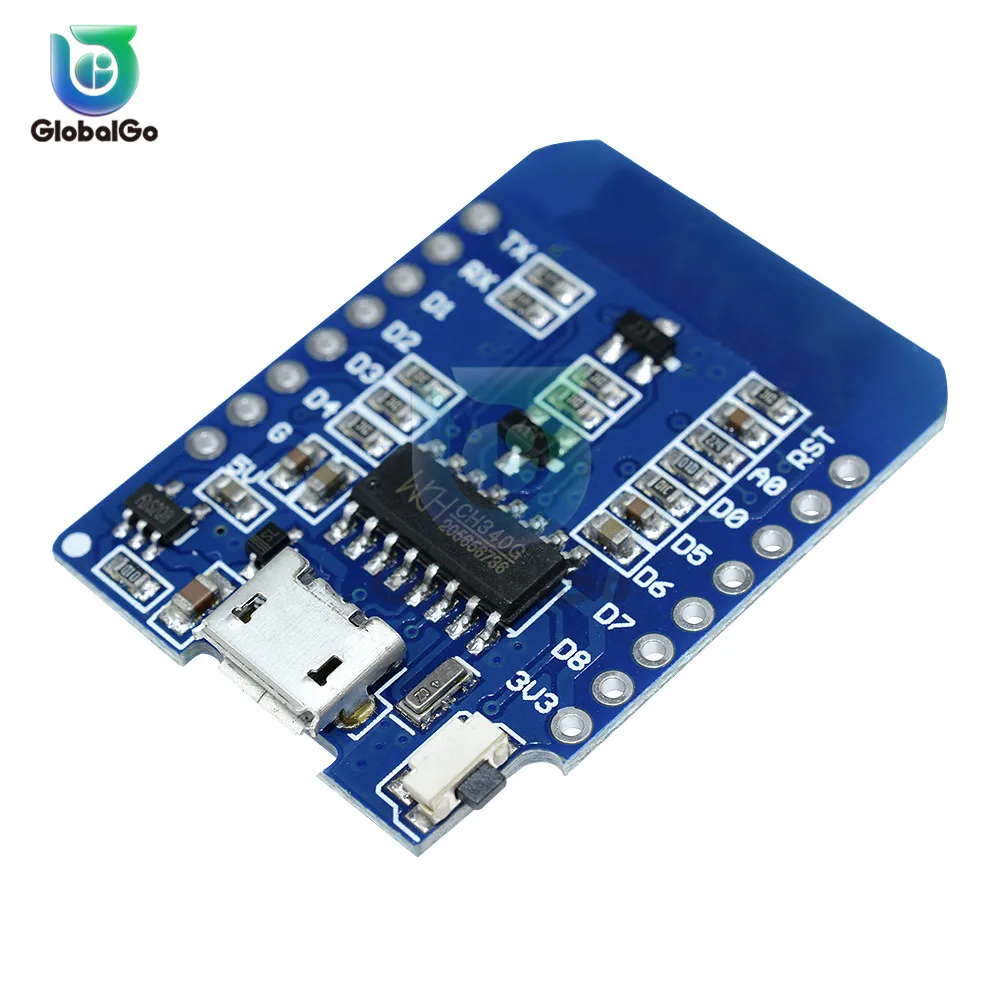 USB D1 MINI ESP8266 ESP 12F wifi макетная плата CH340 IOT 3 В с контактами|Детали и аксессуары для