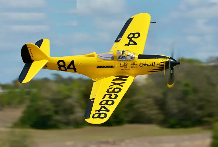 FMS ROC хобби Bell P39 Cobra II Racing высокоскоростной радиоуправляемый самолет PNP ROC014P|airplane