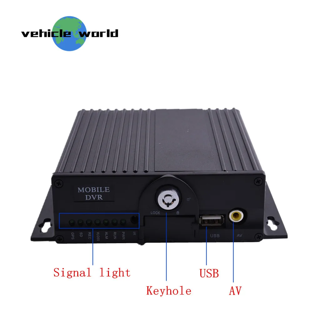 2.0MP AHD 1080P 4Ch двойная sd карта школьный автобус прицеп грузовик такси автомобиль