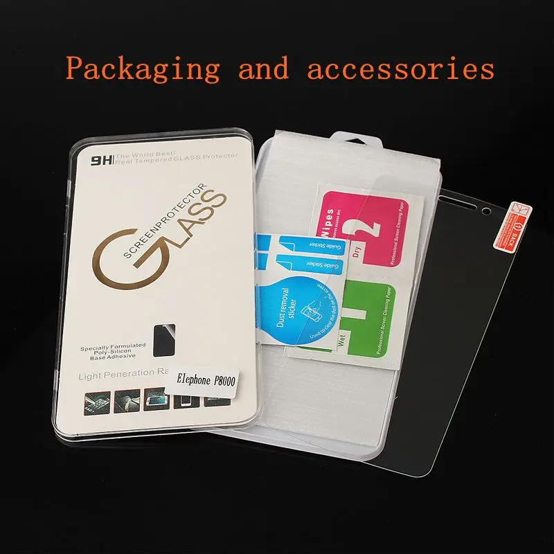 2.5D оригинальная 9H Высококачественная защитная пленка из закаленного стекла