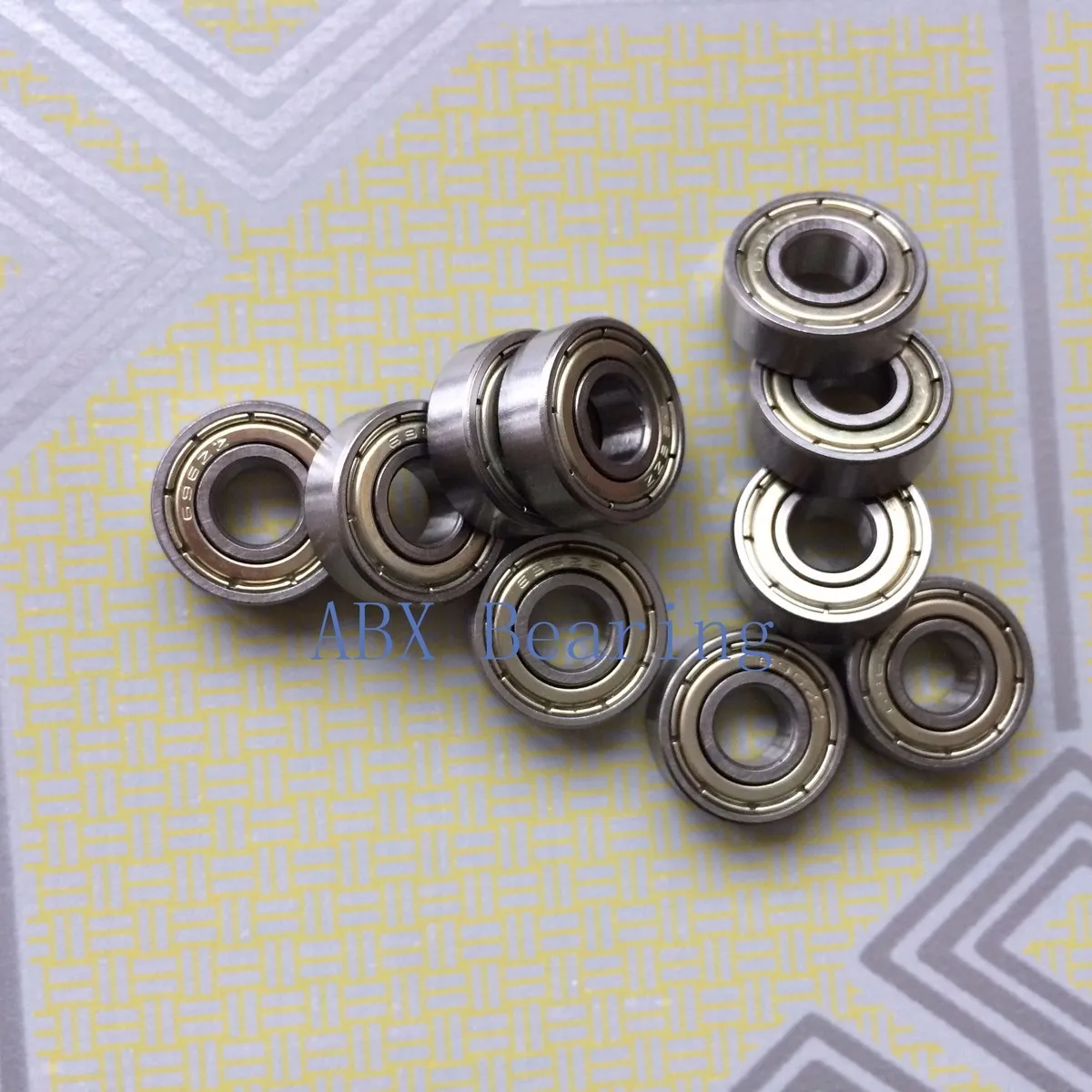 Abxg 10 шт. 696ZZ 696 2Z Z радиальный шарикоподшипник 6x15x5 мм|bearing bearing|bearing 10pcsbearing groove |