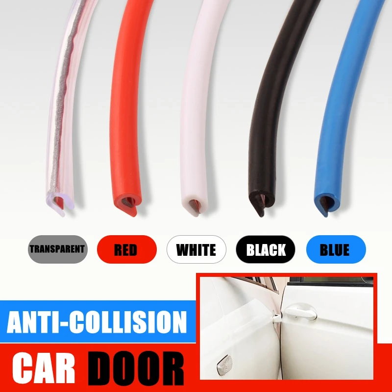 Невидимое боковое уплотнение для двери автомобиля 5 м/лот Противоударная полоса