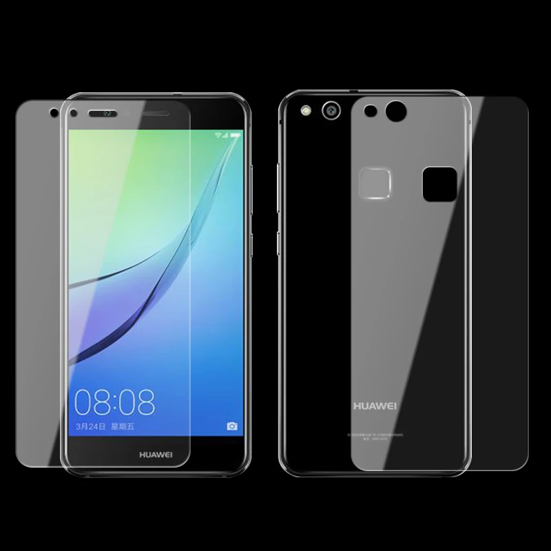 Закаленное стекло для huawei Honor 8 lite, защита экрана, закаленное стекло для huawei P10 lite/Nova lite, стеклянная пленка, передняя+ Задняя 5,2''