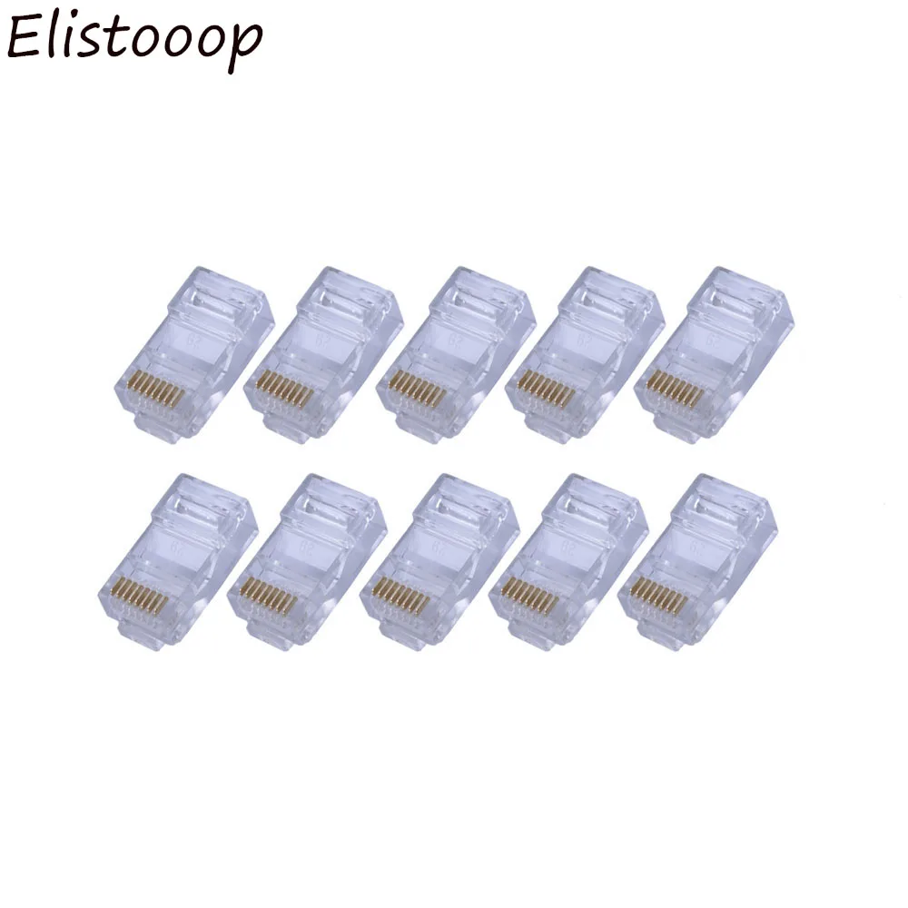 100 шт. разъем для кабеля Ethernet RJ45 |