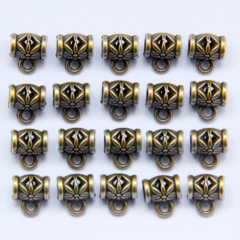 Бусины шармы россыпью из античной бронзы 50 шт./лот|Бусины| |