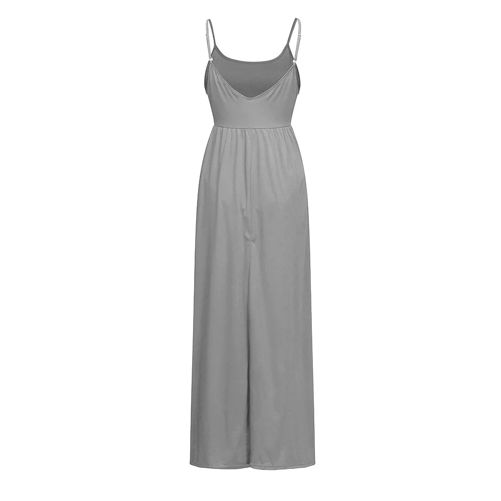 SAGACE Pregnant Dress Maternity Solid Sleeveless Breastfeeding Dresses Sexy Casual Daily Women Nursing | Мать и ребенок