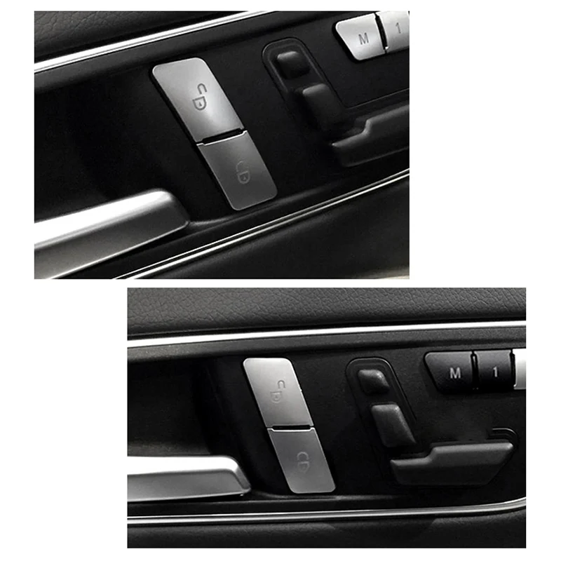 

Car Styling Door Unlock Buttons Sequins Decoration Cover Stickers Trim for Mercedes Benz GLA CLA GLK GLE CLS ML GL A B C E class