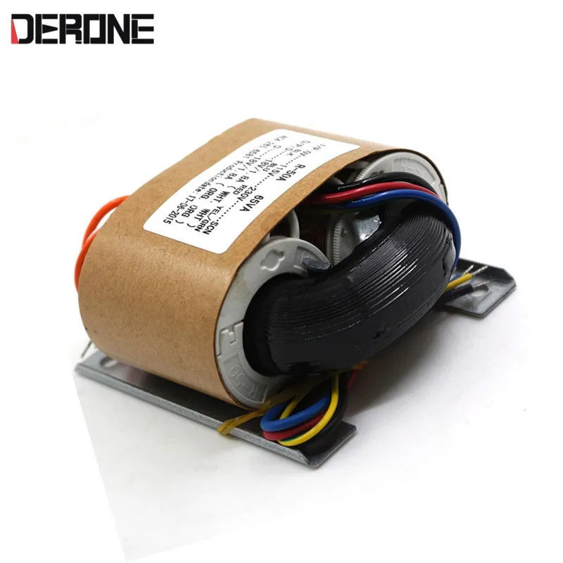 65 Вт/65ва двойной трансформатор мощности 18 в R для усилитель предусилитель dac 115 В/230