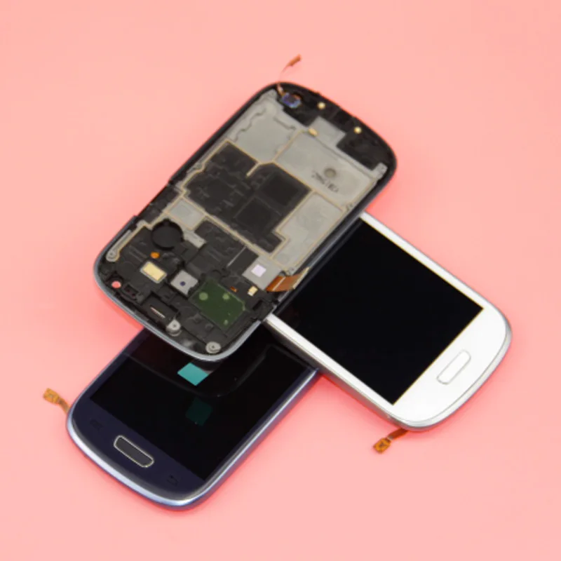 Для samsung Galaxy S3 мини i8190 GT-i8190 для ЖК-дисплей Дисплей + Сенсорный экран дигитайзер с