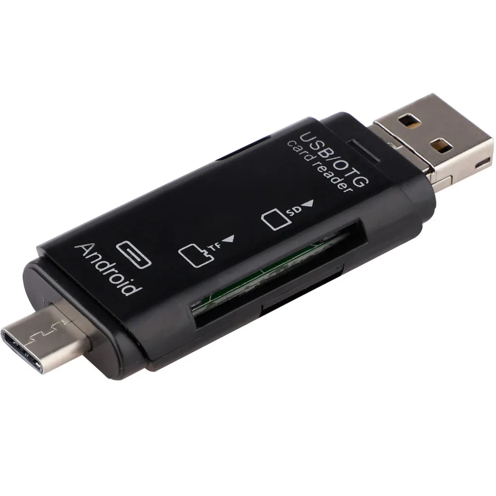 Адаптер для карт Type C и Micro USB OTG 3 в 1|Картридеры| |