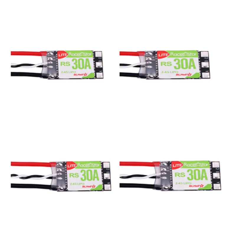 Лучшее предложение 4 шт./лот Racerstar RS30A Lite 30A Blheli_S BB1 2 4S бесщеточный ESC для FPV Racer RC Дрон
