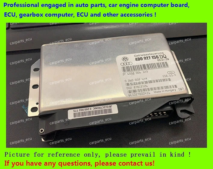 Для компьютера коробки передач Audi/01 в 4D0927156DQ/4B0927156 0260002455/8D0927156DK/4B0927156F/4D0927156EA/TCU|МКПП