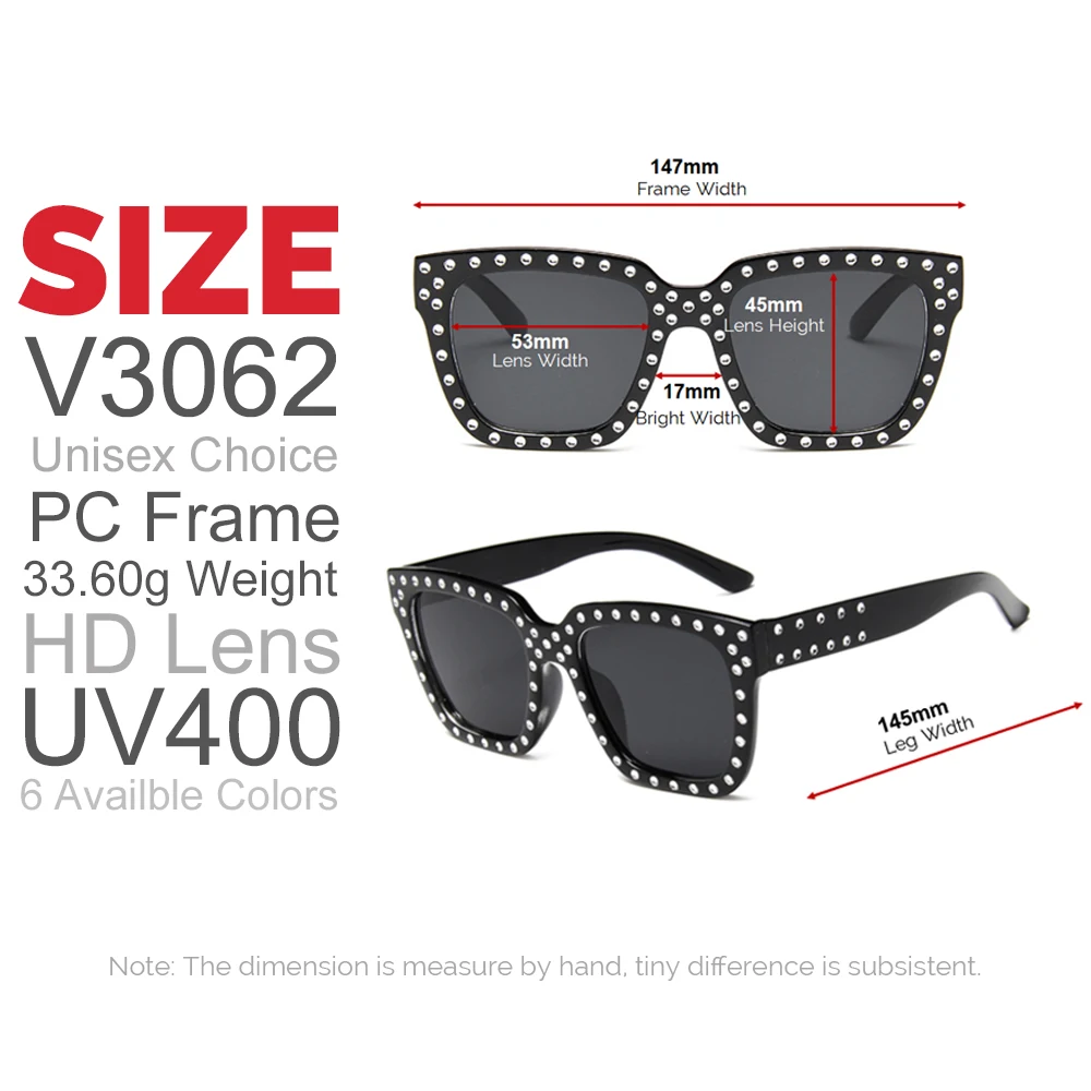 Женские солнцезащитные очки VIVIBEE с цветными линзами цвет в ассортименте|Женские