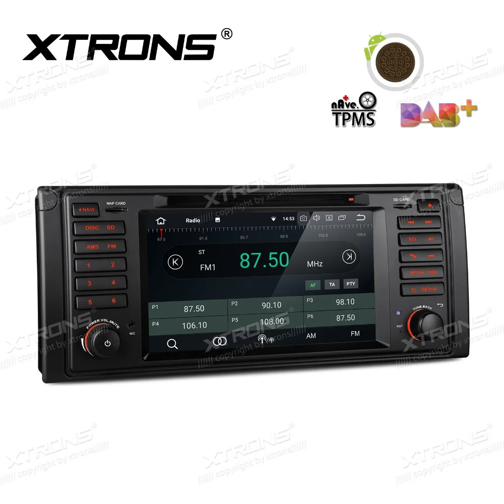 XTRONS 7 &quotAndroid 8 1 dvd-плеер автомобиля радио gps RCA RDS wifi CANbus для BMW E39 M5 1999 2000 2001 2002 2003/7