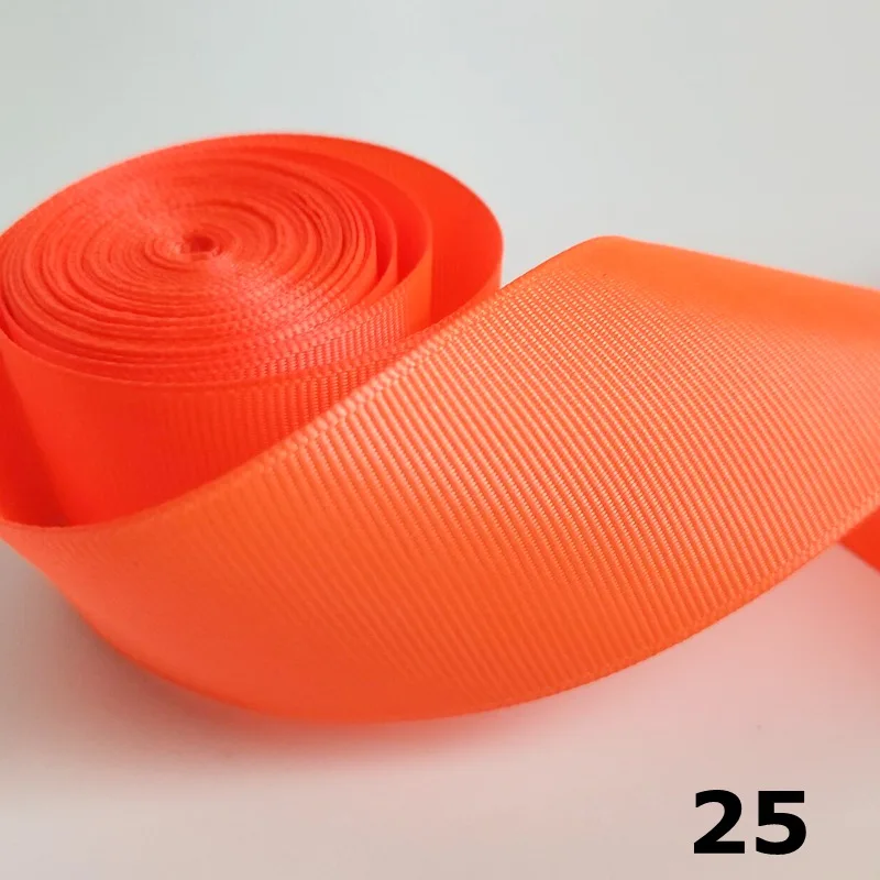 HL 5 yards 1-1/2"(40mm) Solid Color Grosgrain Ribbons Making Hair Bows Wedding Decorative Gift Box Wrapping DIY Crafts R010