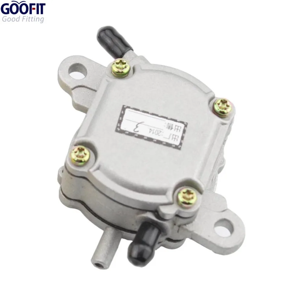 GOOFIT выпускное вакуумное топливо насос в сборе для Gy6 50cc 125cc ATV Go Kart Скутер мопед 4