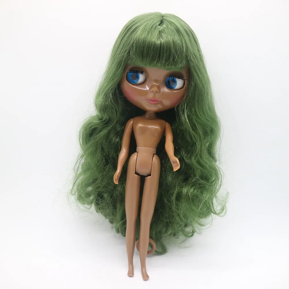 Супер черный обнаженный blyth кукла девушка куклы