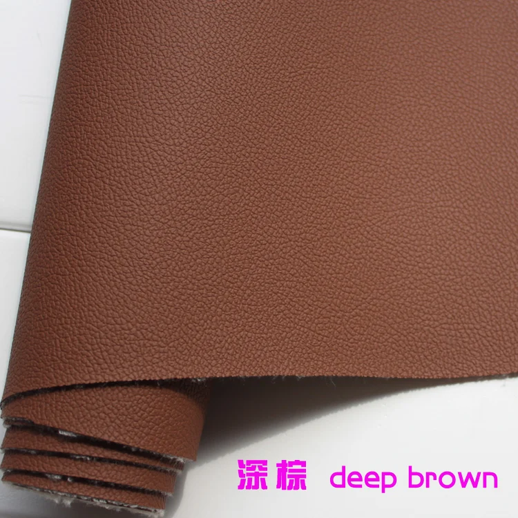 Темно коричневая кожа искусственная интерьер автомобиля кожаное автомобильное