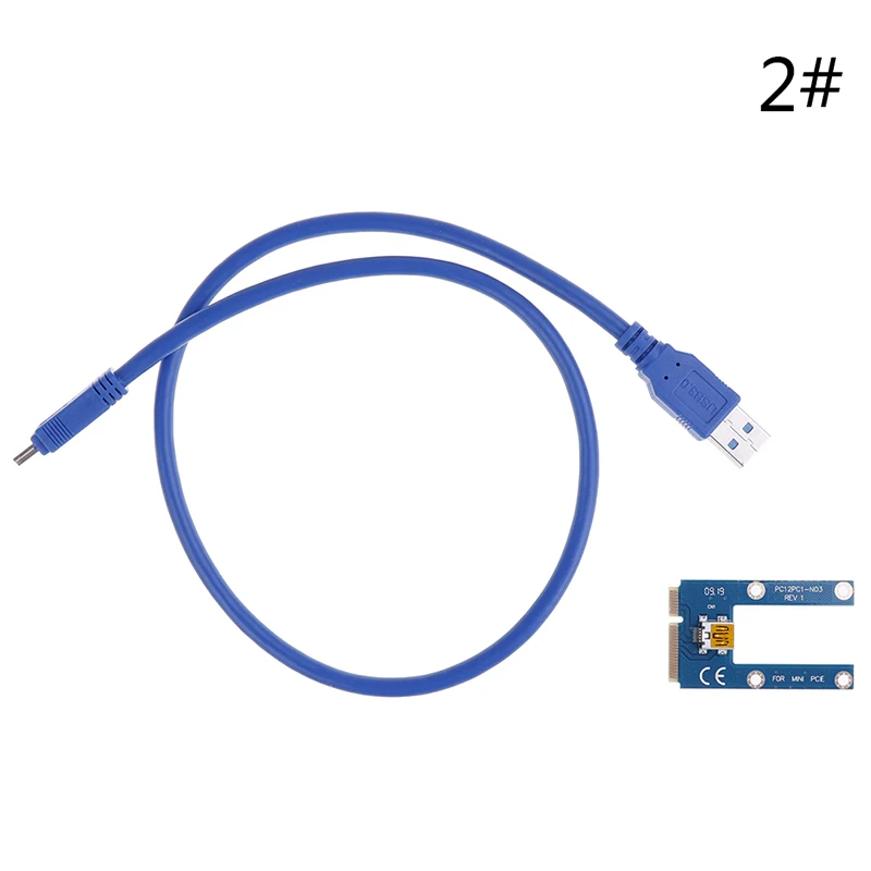 USB 3 0 Mini PCI E к PCIe Express 1x до 16x расширитель Райзер карта адаптер Удлинительный кабель